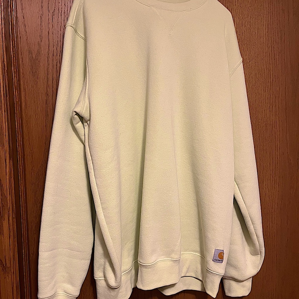 Light Green Carhartt Loose Fit Sweater